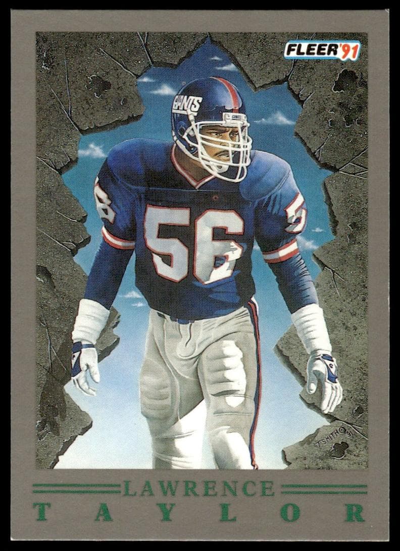 Lawrence Taylor 1991 fleer