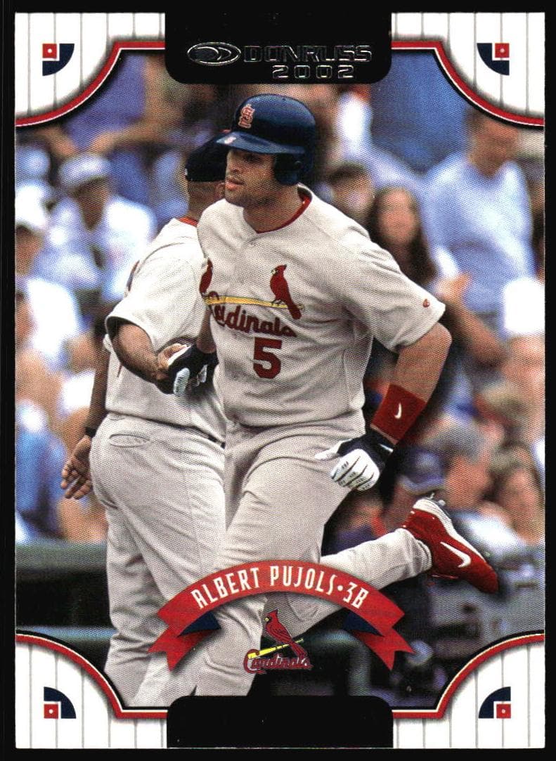 Albert Pujols 2002 panini Donruss