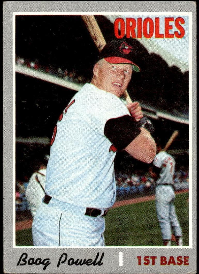 Boog Powell 1970 topps Topps