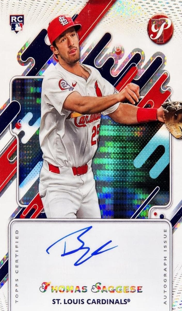 Thomas Saggese 2025 topps Topps Pristine