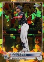 Juan Soto 2022 topps Topps Chrome Sapphire Edition