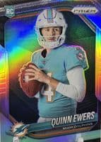 Quinn Ewers 2025 panini Prizm Rookie Variation - Silver