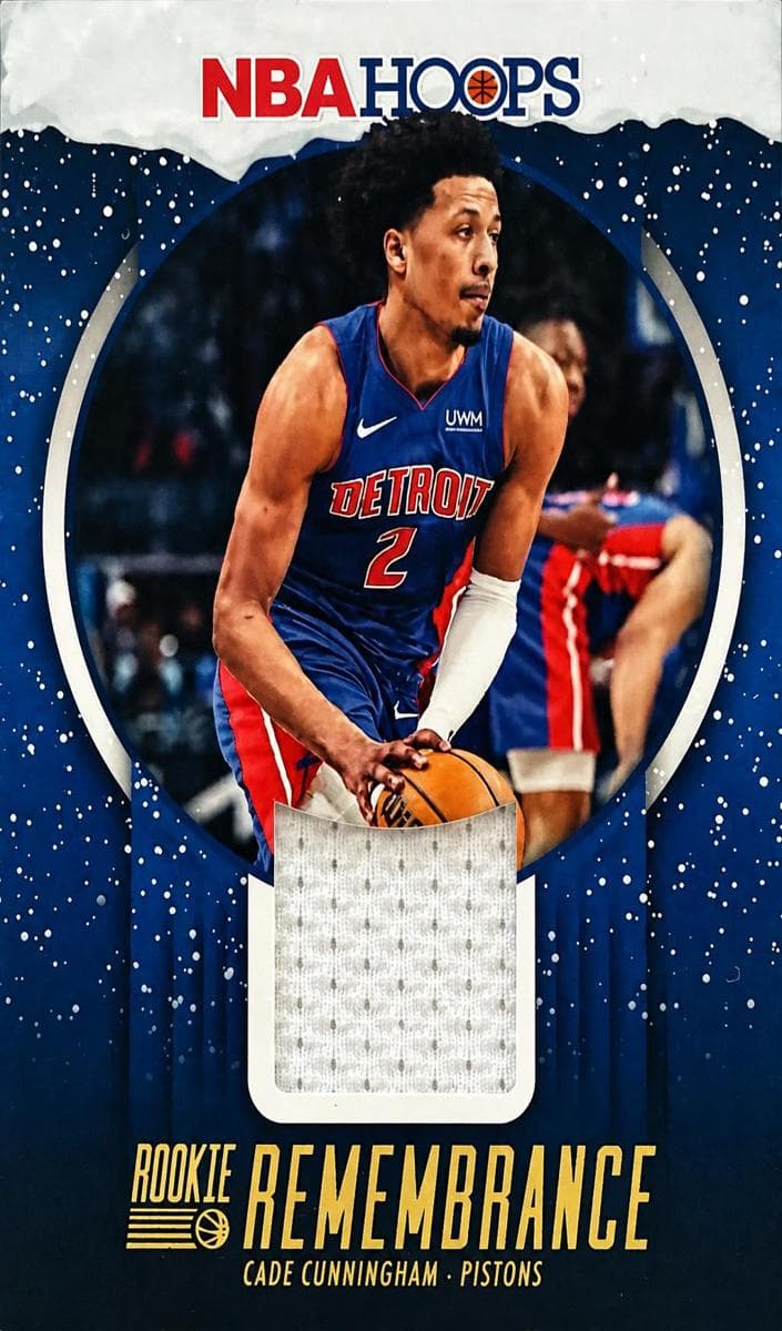 Cade Cunningham 2023 panini Hoops Winter
