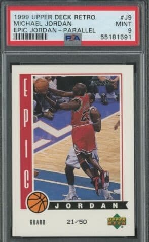 Michael Jordan 1999 upper-deck Retro