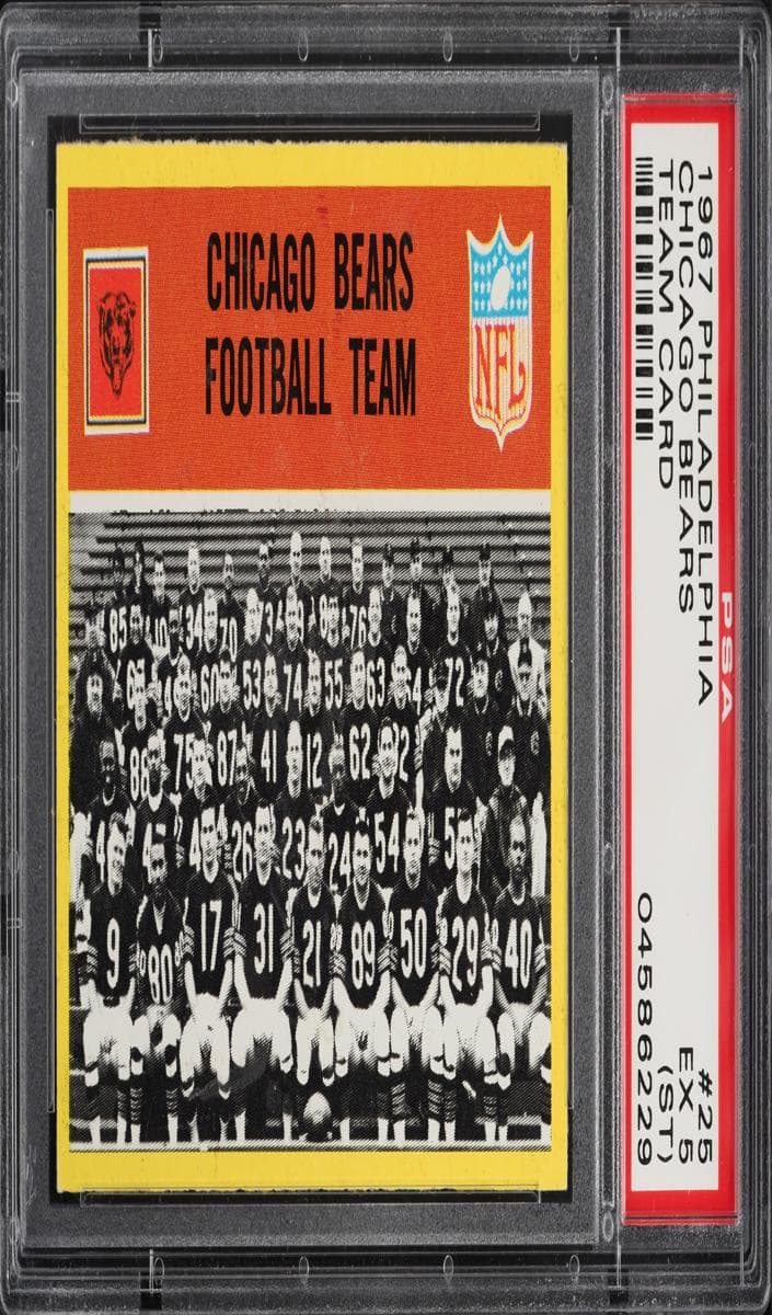 Chicago Bears 1967 unknown Philadelphia