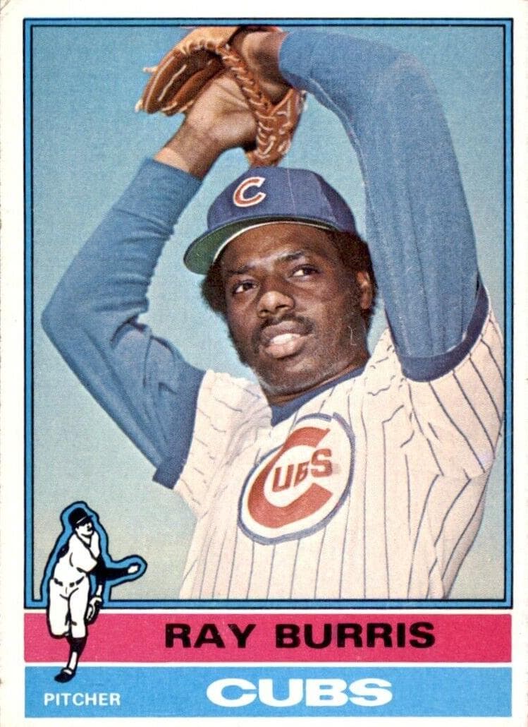 Ray Burris 1976 topps Topps