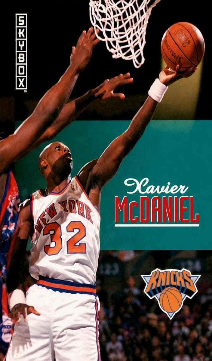 Xavier McDaniel 1992 fleer