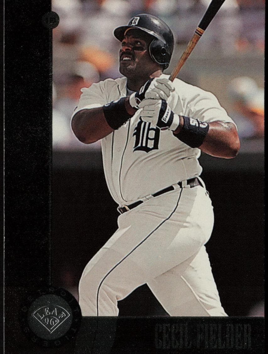 Cecil Fielder 1996 leaf