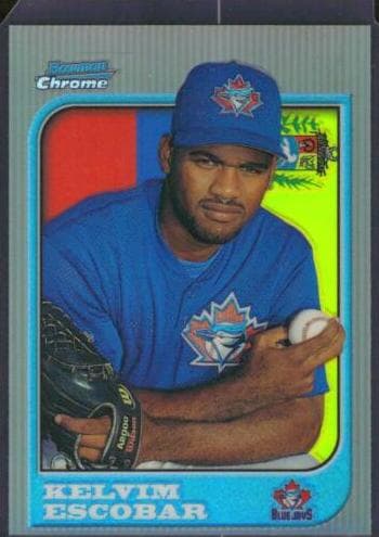 Kelvim Escobar 1997 bowman Chrome