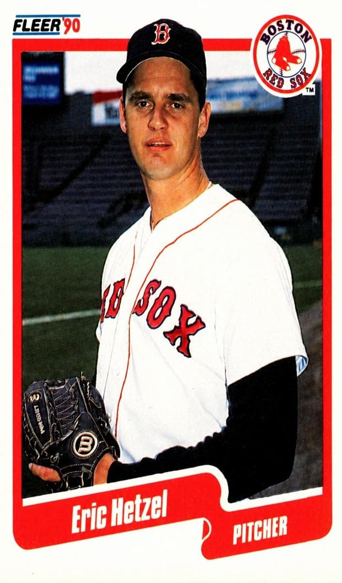 Eric Hetzel 1990 fleer
