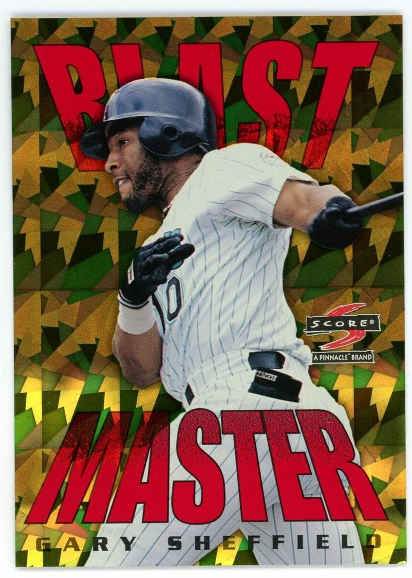 Gary Sheffield 1997 panini Score