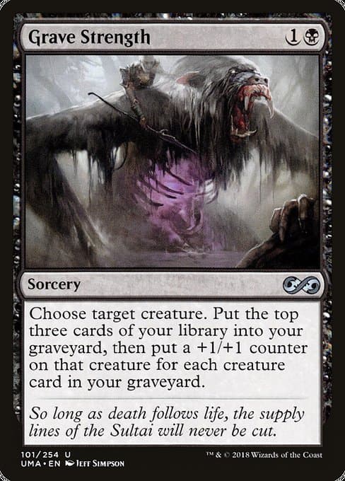 Grave Strength 2015 Magic: The Gathering Fate Reforged