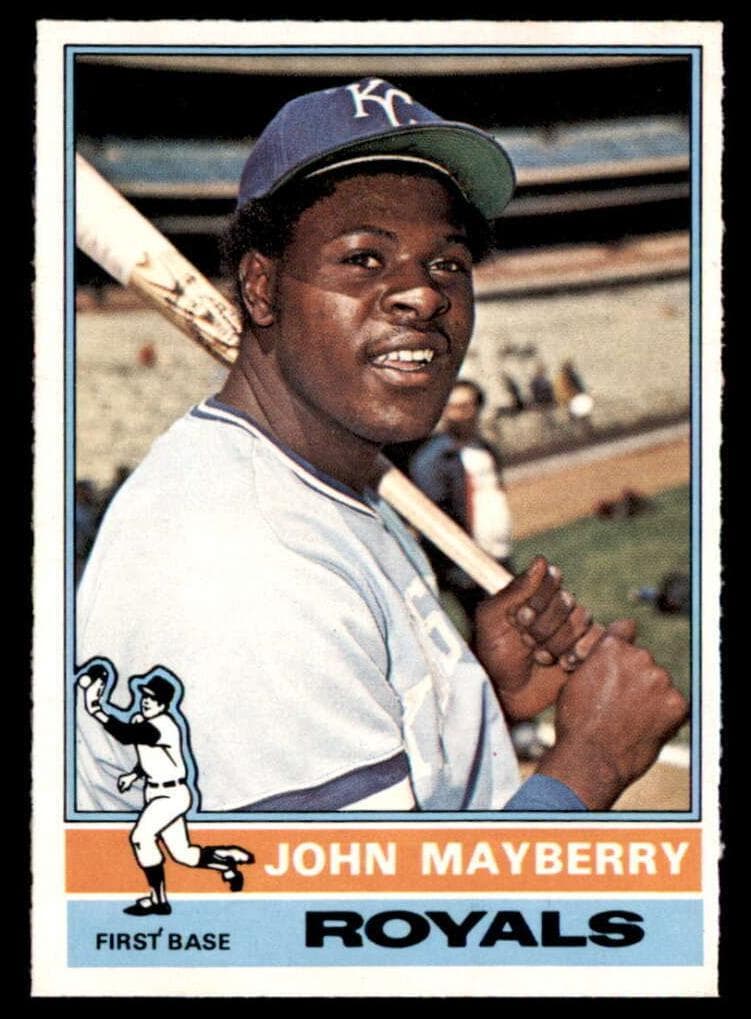 John Mayberry 1976 topps