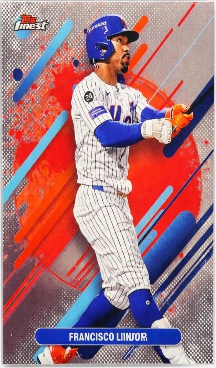 Francisco Lindor 2025 topps Topps Finest