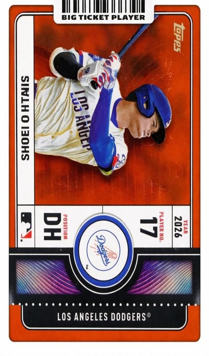 Shohei Ohtani 2026 topps Topps
