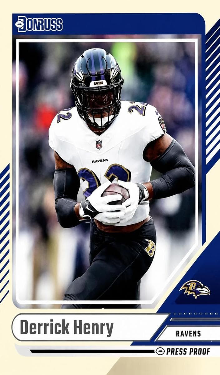 Derrick Henry 2024 panini Panini Donruss