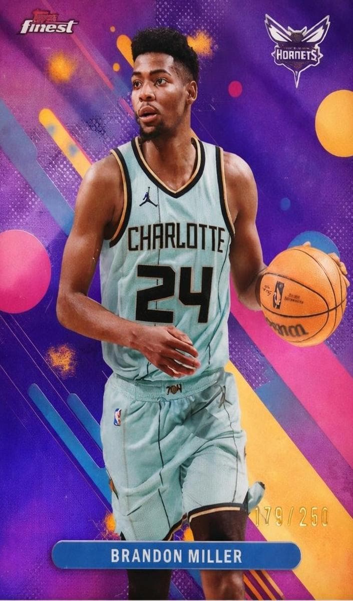 Brandon Miller 2025 topps Topps Finest