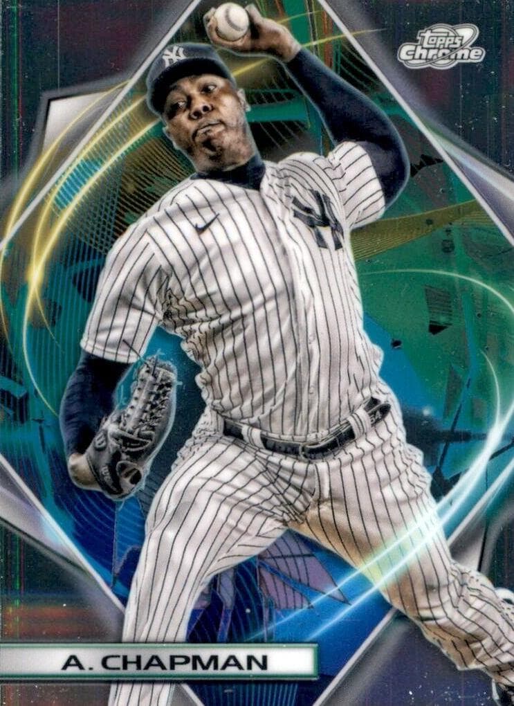 Aroldis Chapman 2022 topps Topps Cosmic Chrome