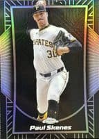 Paul Skenes 2025 topps Topps Chrome Shadow Etch