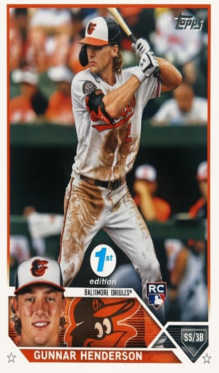 Gunnar Henderson 2023 topps