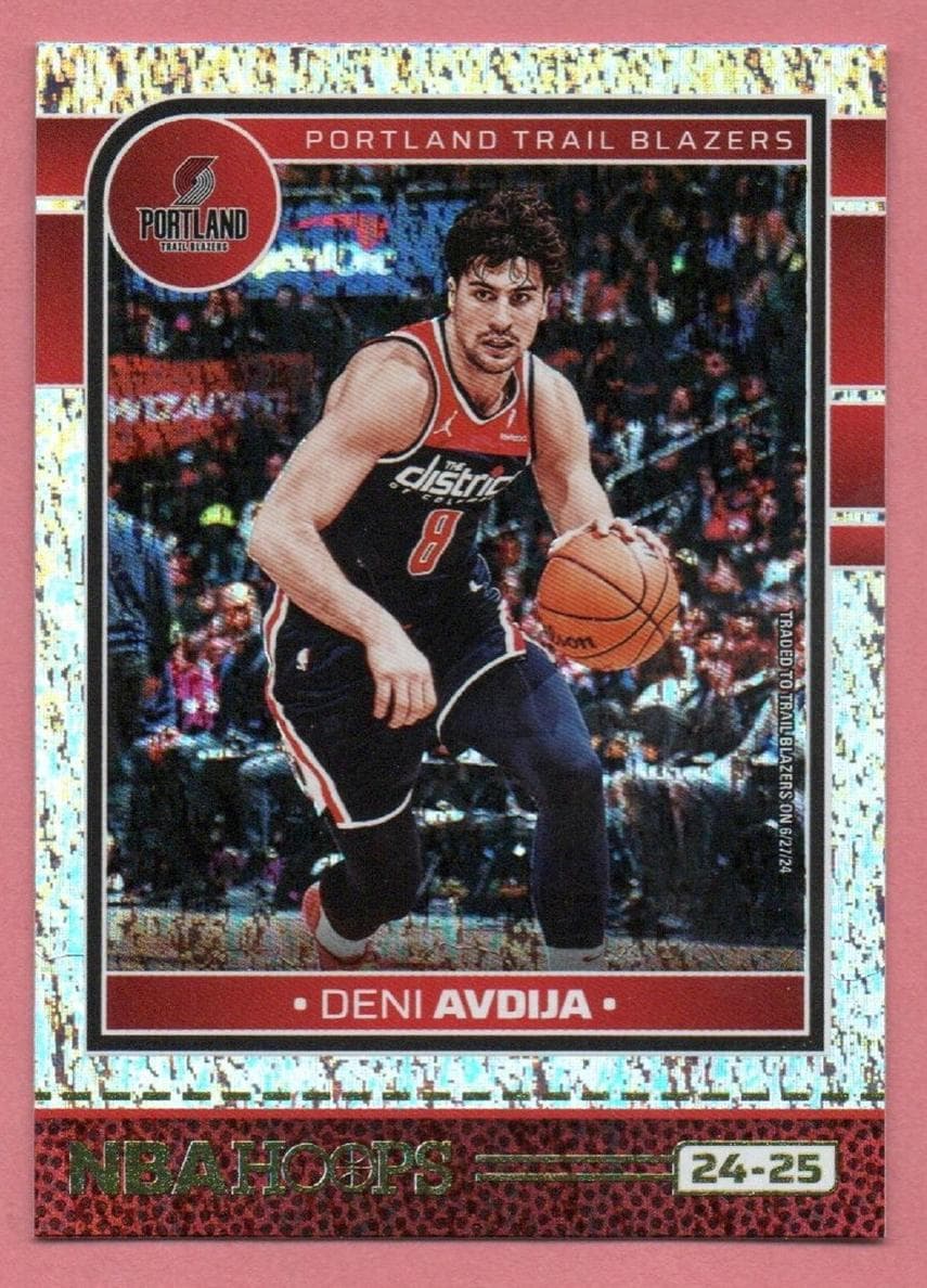 Deni Avdija 2024 panini Hoops Winter
