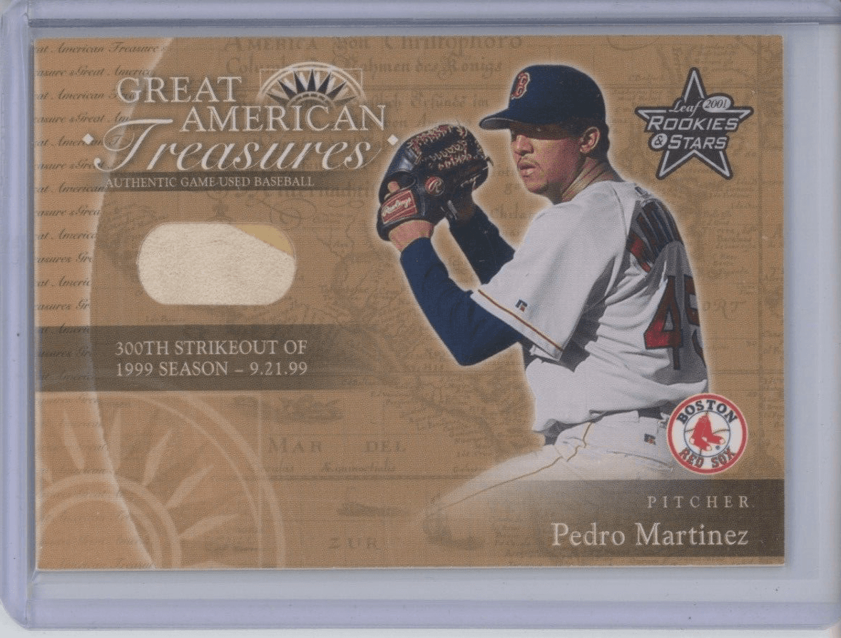 Pedro Martinez 2001 leaf Leaf Rookies & Stars