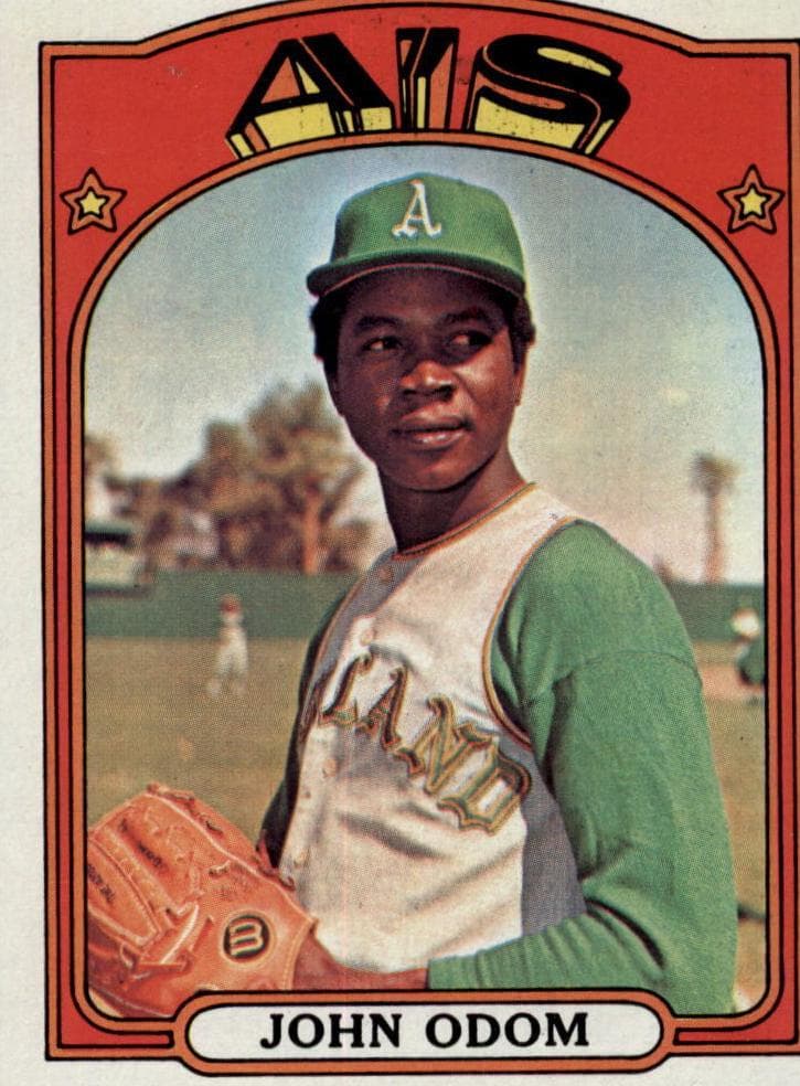John Odom 1972 topps Topps