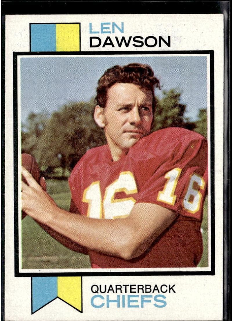 Len Dawson 1973 topps Topps