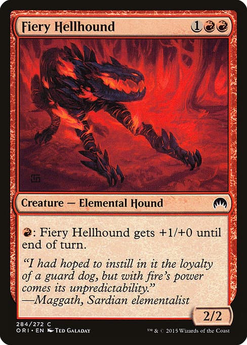 Fiery Hellhound #136