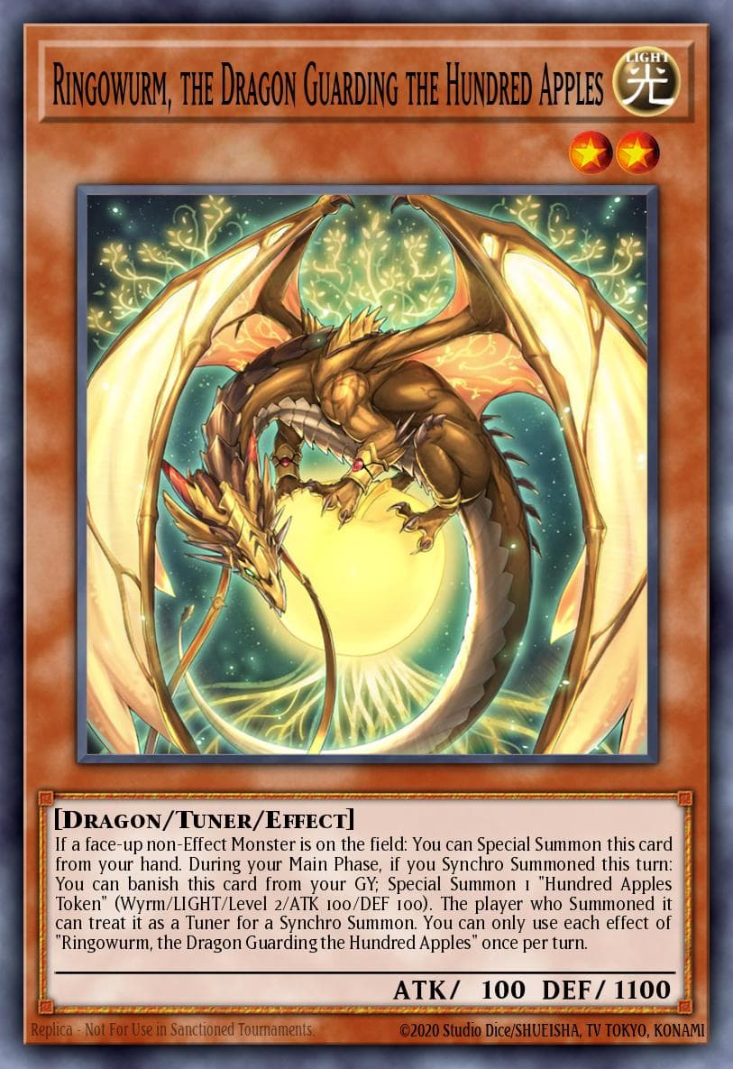 Ringowurm, the Dragon Guarding the Hundred Apples #CYAC-EN029