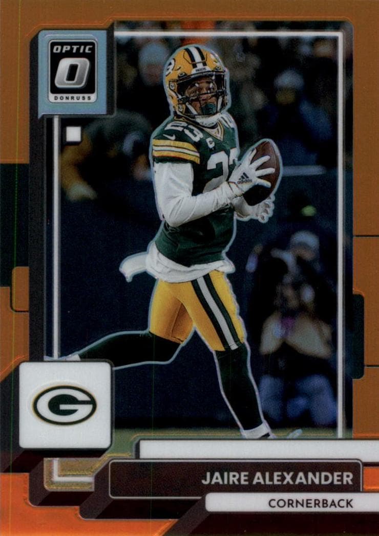Jaire Alexander 2022 panini Donruss Optic