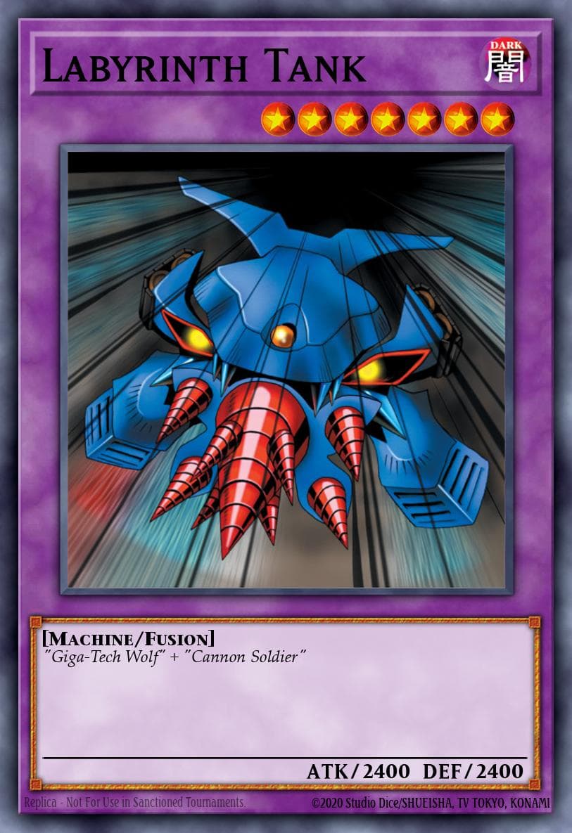 Labyrinth Tank 2002 Yu-Gi-Oh! Metal Raiders