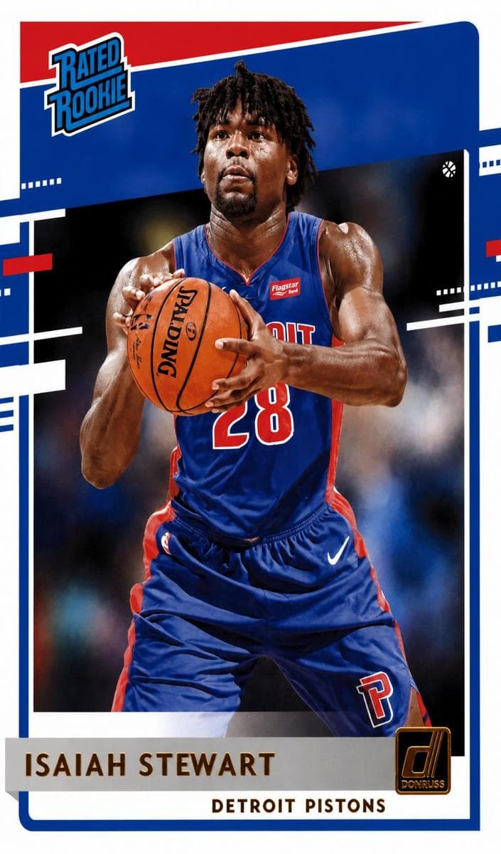 Isaiah Stewart 2020 panini Donruss