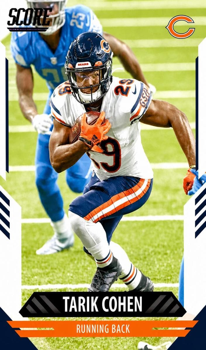 Tarik Cohen 2021 panini Score