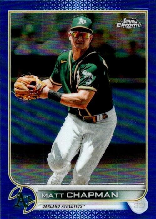 Matt Chapman 2022 topps Topps Chrome