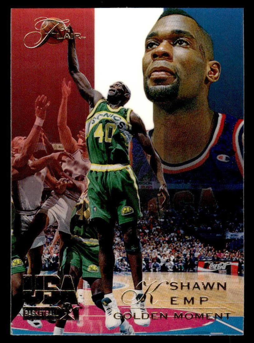 Shawn Kemp 1994 unknown Flair Team USA