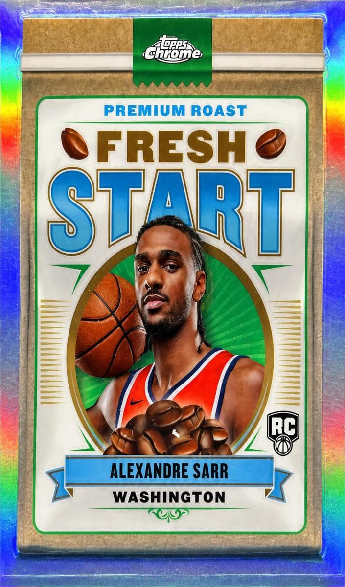 Alexandre Sarr 2024 topps Topps Chrome