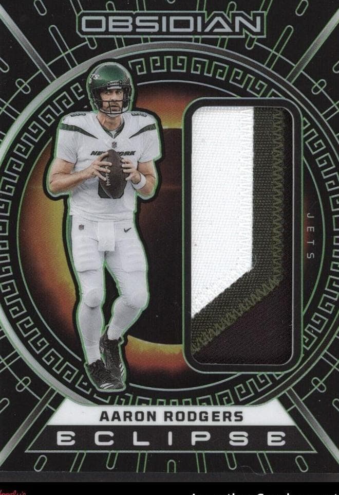 Aaron Rodgers 2023 panini Panini Obsidian