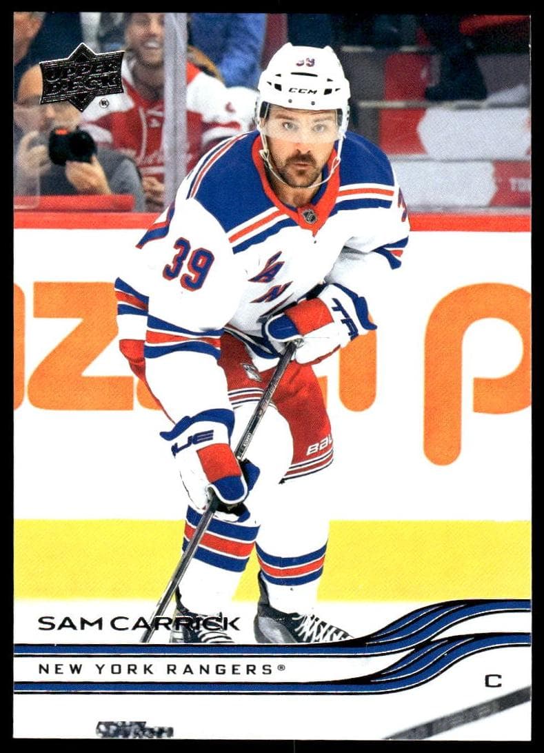 Sam Carrick trading card