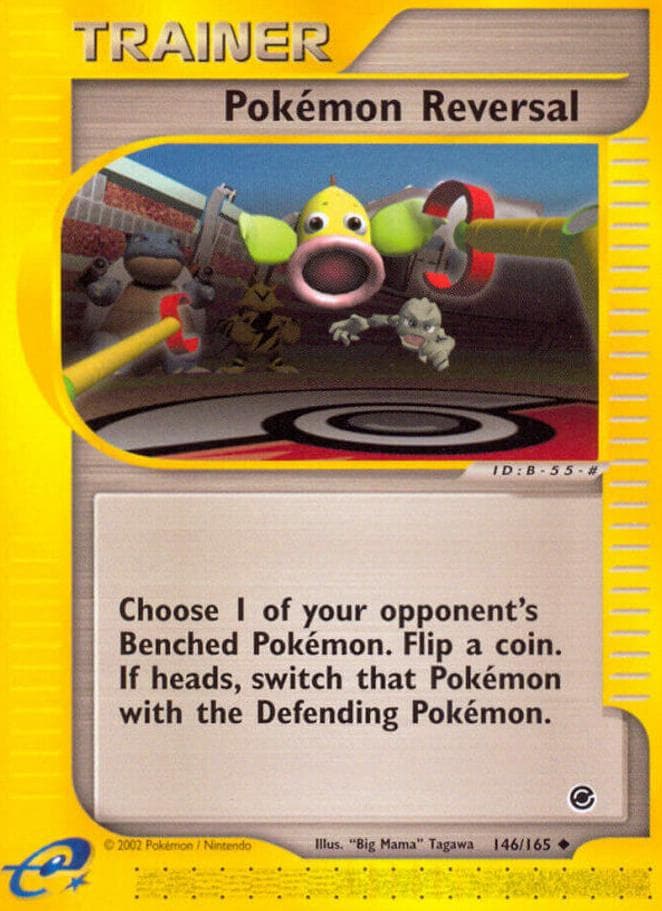 Pokémon Reversal trading card