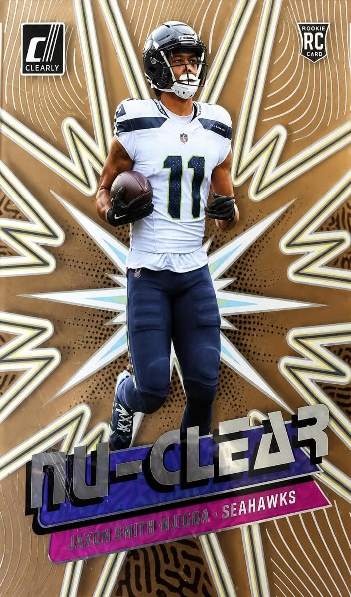 Jaxon Smith-Njigba 2023 panini Clearly Donruss