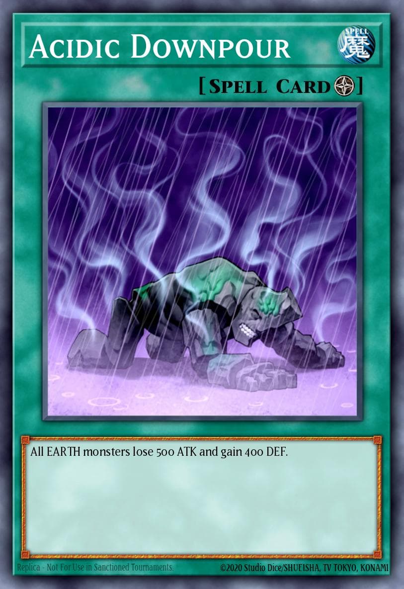 Acidic Downpour 2008 Yu-Gi-Oh!