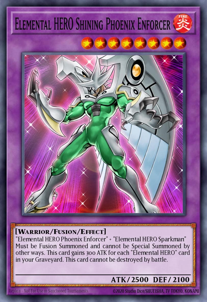 Elemental HERO Shining Phoenix Enforcer #DP05-EN013