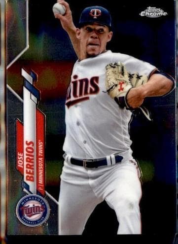 Jose Berrios 2020 topps Topps Chrome
