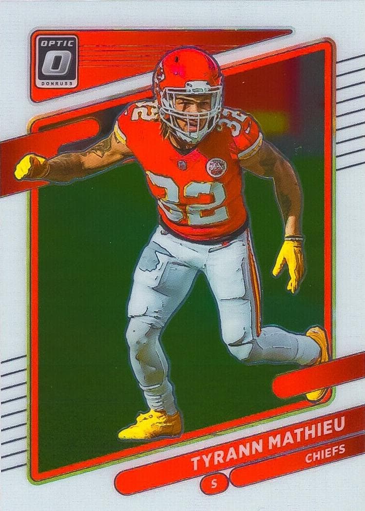Tyrann Mathieu 2021 panini Donruss Optic