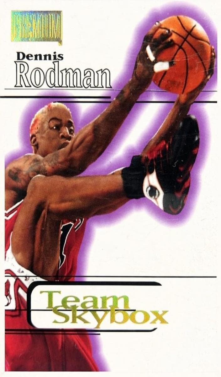 Dennis Rodman 1997 fleer SkyBox Premium