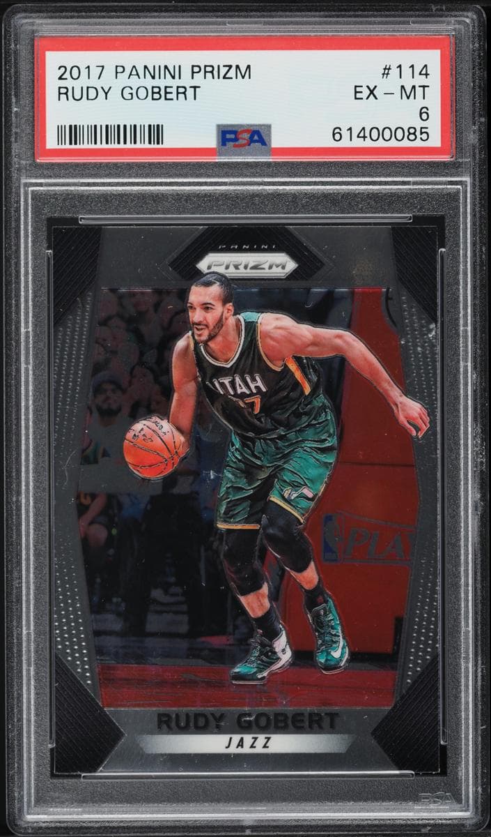 Rudy Gobert 2017 panini