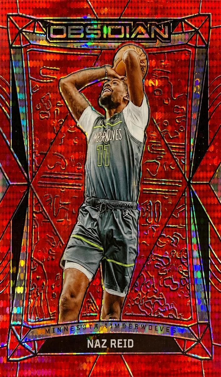 Naz Reid 2023 panini Panini Obsidian