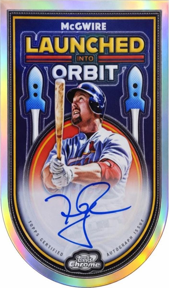 Mark McGwire 2025 topps Topps Cosmic Chrome