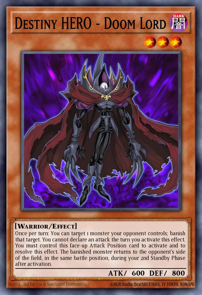 Destiny HERO - Doom Lord #DP05-EN001